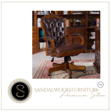 Load image into Gallery viewer, "Arna Royal Victorian Collection" Luxury Plus Furniture - Office Leather Reclining Business Chair President
