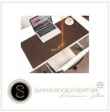 Load image into Gallery viewer, "Legend Collection" - New Men's Genuine Leather Business Desk/Computer Mat Cowhide FREE ENGRAVING PERSONALISE

