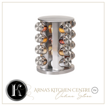 Load image into Gallery viewer, "Arna Lisa" Royal Collection - Luxury Rotary Seasoning Set 16 High Quality Red/Gold/Silver
