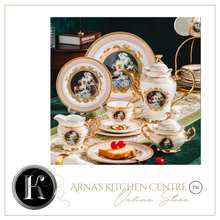 Load image into Gallery viewer, "Arna Lisa" Royal Collection - Luxury Bone China Tea/Coffee Set - Gift Boxed
