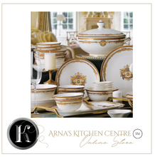 Load image into Gallery viewer, "Arna Lisa" Royal Collection - Luxury 60 Piece Ceramic Dinnerware
