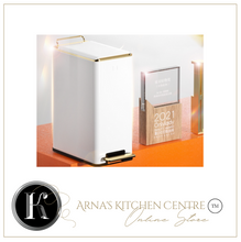 Load image into Gallery viewer, "Arna Royal Vintage Collection"  Luxury Golden Range 7L Trash Rubbish Bin - Home or Business
