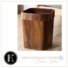 Load image into Gallery viewer, "Arna Royal Vintage Collection"  Luxury Imitation Wooden 14 L Trash Rubbish Bin
