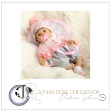 Load image into Gallery viewer, Arna Lisa Collection - Baby Denise - 43cm Silicone Vinyl Newborn Doll
