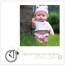 Load image into Gallery viewer, Arna Lisa Soft Talking Smart Doll - Sit/Lie/Cry/Laugh/ Call Mom and Dad
