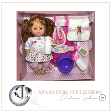 Load image into Gallery viewer, Arna Lisa Soft Talking Smart Doll - Speaking, Blinking, Feeding, Potty Training Doll

