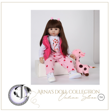 Load image into Gallery viewer, Arna Lisa Collection - Baby Amelia - 60cm Silicone Vinyl Newborn Doll
