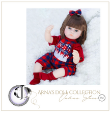 Load image into Gallery viewer, Arna Lisa Collection - Baby Sarah - 42cm Silicone Vinyl Newborn Doll

