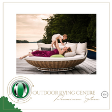 Load image into Gallery viewer, Luxury Outdoor Basket Swivel Bird's Nest Rattan Chair
