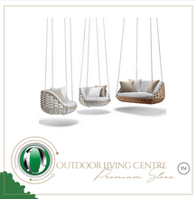 Load image into Gallery viewer, Luxury Outdoor Hanging Basket Bird's Nest Swing Rattan Hammock

