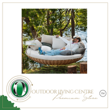 Load image into Gallery viewer, Luxury Outdoor Hanging Basket Bird's Nest Swing Rattan Hammock
