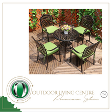 Load image into Gallery viewer, Luxury Plus Furniture -  Classical Table &amp; 4 Chairs (Balcony, Patio, Courtyard)
