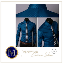 Load image into Gallery viewer, Men's Royal Apparel - Luxury Business Shirt Slim Long Sleeve - Many Colours &amp; Sizes
