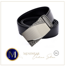 Load image into Gallery viewer, Mens Luxury BELT Automatic Buckle Genuine Leather - Many Styles &amp; Sizes
