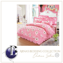 Load image into Gallery viewer, "Arna Lisa" Royal Collection - New Cotton Royal Luxury Bedding - Queen/King - 6 Piece
