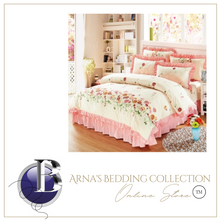 Load image into Gallery viewer, "Arna Lisa" Royal Collection - New Cotton Royal Luxury Bedding - Queen/King - 6 Piece
