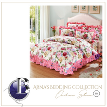 Load image into Gallery viewer, "Arna Lisa" Royal Collection - New Cotton Royal Luxury Bedding - Queen/King - 6 Piece
