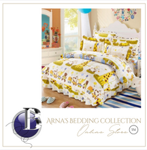 Load image into Gallery viewer, "Arna Lisa" Royal Collection - New Cotton Royal Luxury Bedding - Queen/King - 6 Piece
