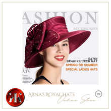 Load image into Gallery viewer, "Arna Collection" Luxury Hats - Unique Piece of Art
