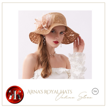 Load image into Gallery viewer, "Arna" Collection - Luxury Hats - Amazing Detail Lace - Classy &amp; Stylish - Many Colours
