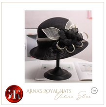 Load image into Gallery viewer, "Arna" Collection - Luxury Hats - British Lady Derby Race Fedora Hat - Many Colours
