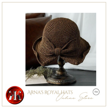 Load image into Gallery viewer, "Arna" Collection - Girls Hat/Ladies Woven - Many Colours - Floppy Style
