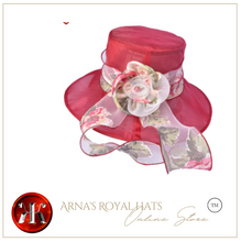 Load image into Gallery viewer, "Arna Collection" Luxury Hats - Lace floral Elegance
