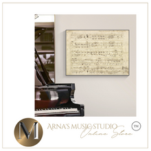 Load image into Gallery viewer, Arna's Luxury Painting Collection - Classical Musical Notes Canvas Painting - Many Styles
