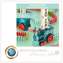 Load image into Gallery viewer, Children's Automatic Train - Set up Dominos (make your own track)
