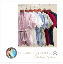 Load image into Gallery viewer, Arna Royal Gown Collection - Luxury Girls Robe Satin - Many Sizes &amp; Colours
