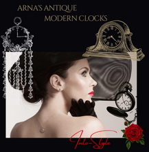 Load image into Gallery viewer, Deluxe "Arna Royal Clock Collection"  American Style Double Sided Wall Clock
