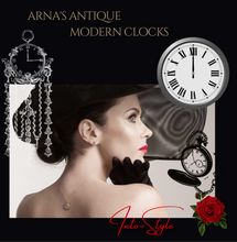 Load image into Gallery viewer, "Arna Royal Victorian Collection"  Vintage Unique High Quality Table Clock
