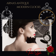 Load image into Gallery viewer, "Arna Royal Victorian Collection"  Vintage Unique High Quality Copper Table Clock
