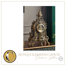 Load image into Gallery viewer, Deluxe "Arna Royal Clock Collection"  Luxury European Retro Clock - Many Colours

