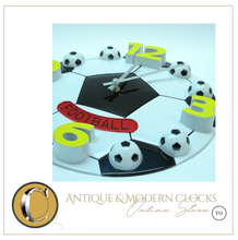 Load image into Gallery viewer, Deluxe "Arna Royal Clock Collection"  Football Basketball Clock 3D Children's

