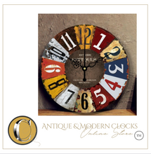 Load image into Gallery viewer, Deluxe "Arna Royal Clock Collection"  Rustic Retro Wall Clock
