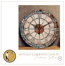 Load image into Gallery viewer, Deluxe "Arna Royal Clock Collection"  Handcrafted Retro Wall Clock
