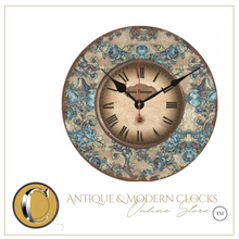 Load image into Gallery viewer, Deluxe "Arna Royal Clock Collection"  Handcrafted Retro Wooden Wall Clock
