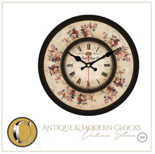 Load image into Gallery viewer, Deluxe "Arna Royal Clock Collection"  Handcrafted Retro Wooden Wall Clock
