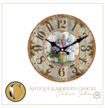 Load image into Gallery viewer, Deluxe "Arna Royal Clock Collection"  Handcrafted Retro Wooden Wall Clock
