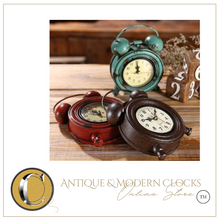 Load image into Gallery viewer, Deluxe "Arna Royal Clock Collection"  Retro Iron Clock - Many Colours
