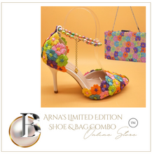 Load image into Gallery viewer, Limited Edition - Luxury Lace Shoe Set - Many colours &amp; Sizes (Shoe + Clutch)
