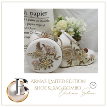 Load image into Gallery viewer, Limited Edition - Luxury Lace Shoe Set - Many Colours &amp; Sizes (Shoe + Clutch)
