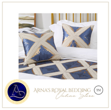 Load image into Gallery viewer, "Arna Royal LUXURY Collection" Hotel Quality Bed Runner/Scarf &amp; 2 Cushion Covers
