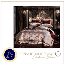 Load image into Gallery viewer, "Arna Lisa" Royal Collection - New Royal Luxury Bedding - Queen - 10 Piece
