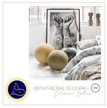 Load image into Gallery viewer, "Arna Lisa" Royal Collection - 100% Pure Linen Comfortable Breathable Bedding Set Natural Plant Fiber Flax Duvet Cover
