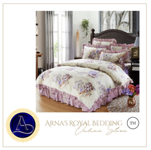 Load image into Gallery viewer, "Arna Lisa" Royal Collection - New Cotton Royal Luxury Bedding - Queen/King - 6 Piece
