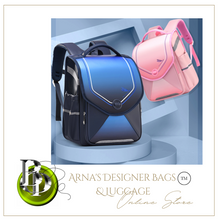 Load image into Gallery viewer, "Arna's Designer School Bags" New Lighten Up Primary Flip Large-capacity Waterproof Bag
