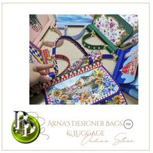 Load image into Gallery viewer, "Arna Lisa" Collection - Original Classic Print Handbag - Many Styles

