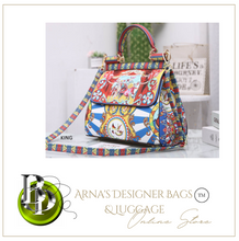 Load image into Gallery viewer, "Arna Lisa" Collection - Original Classic Print Handbag - Many Styles
